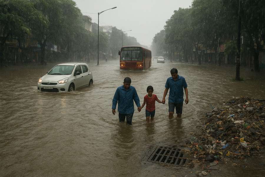 Home Waterlogging Reported in Several Parts of Pudukkottai After Rain